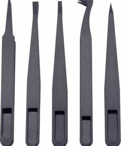 Quadrios 1903EC095 ESD-pincet 5-delig Plat-breed, Plat, Gebogen, Afgerond -Philips winkel 550x678 2