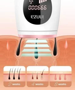 IPL Haarverwijderingsapparaat Voor Dames En Heren, 999.000 Knippert Permanent Pijnloos Haarverwijderingssysteem Met 2 Flitsmodi En 5 Instellingen Voor Gezicht Lichaam Benen Bikini Onderarm -Philips winkel 550x687 12
