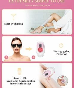 Merkloos IPL Apparaten Ontharingsapparaat Met Lichtpulsen Vrouwen En Mannen -Philips winkel 550x687 26