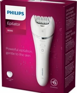 Philips Series 8000 BRE715/00 - Wet & Dry - Epilator - Wit -Philips winkel 550x718