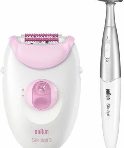 Braun Silk-épil 3 - SE3-321 Legs, Arms & Body: Epilator (20 Pincetten) Met Massagerollers + Bikini Trimmer - Kleur: Wit + Roze 11 Braun Silk-épil 3 - SE3-321 Legs, Arms & Body: Epilator (20 Pincetten) Met Massagerollers + Bikini Trimmer - Kleur: Wit + Roze -Philips winkel 550x720