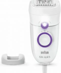 Braun Silk-?pil 5 505 Power 28 Pincetten Paars, Wit -Philips winkel 550x721