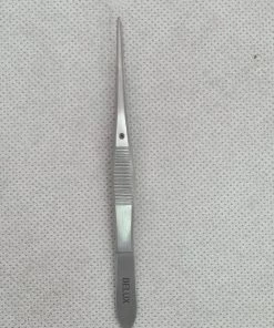 Belux Surgical/ Iris Anatomische Pincet 10cm RVS