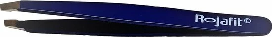 Rojafit Professionele Pincet Schuin 9,5 Cm-Classic Blue 2 Rojafit Professionele Pincet Schuin 9,5 Cm-Classic Blue - Afbeelding 2