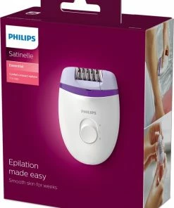 Philips Satinelle Essential BRE225/00 Epileerapparaat Paars, Wit -Philips winkel 550x751 1