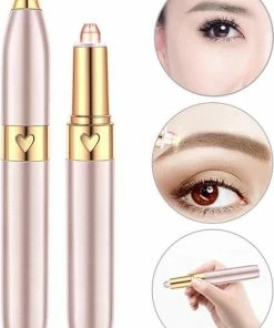 LOUZIR Draagbare Wenkbrauw Epilator - Haar Remover Pen - USB Trimmer