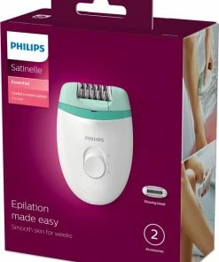 Philips Satinelle Essential BRE245/00 Epilator Groen, Wit 2 Philips Satinelle Essential BRE245/00 Epilator Groen, Wit -Philips winkel 550x751 3