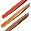 Precizor Pincet Set | Tweezer | Epileer Pincet | Schuine Zijde | 3 Delig | RVS | PZ-1373