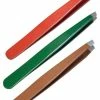Precizor Pincet Set | Tweezer | Epileer Pincet | Schuine Zijde | 3 Delig | RVS | PZ-1372