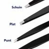 Medies - Professionele Epileer Pincetten Set Met 4 Pincetten | Pincet | Pincet Epileer | Pincet Hobby | Pincetten - 4 Stuks