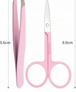 INTER-ESQUE® Epileer Pincet + Wenkbrauw Schaartje - Roze -Philips winkel 550x763