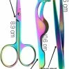 Maricess - Wimper Pincet - Wenkbrauw Pincet - Schaar - Epileer - Holografisch - Hoes