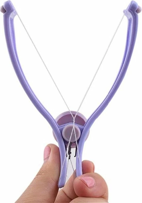 Shopdomain Gezicht Schaar Verwijderaar Voor Vrouwen-Mini-Ontharing Vrouwen-Face- Epileer Touw-Snel En Pijnloos- Epilator Gezichtshaartrimmer-Geschikt- Op Voorhoofd-wangen-bovenlip-wenkbrauwen-en Kin Etc 2 Shopdomain Gezicht Schaar Verwijderaar Voor Vrouwen-Mini-Ontharing Vrouwen-Face- Epileer Touw-Snel En Pijnloos- Epilator Gezichtshaartrimmer-Geschikt- Op Voorhoofd-wangen-bovenlip-wenkbrauwen-en Kin Etc - Afbeelding 2