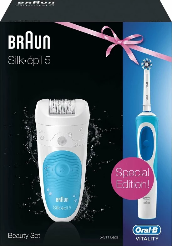 Combi deal Braun Silk-?pil 5 81645128 - Epilator Combi Deal Braun Silk-?pil 5 81645128 - Epilator -Philips winkel