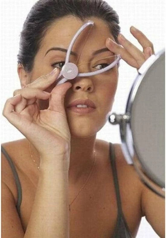 Shopdomain Gezicht Schaar Verwijderaar Voor Vrouwen-Mini-Ontharing Vrouwen-Face- Epileer Touw-Snel En Pijnloos- Epilator Gezichtshaartrimmer-Geschikt- Op Voorhoofd-wangen-bovenlip-wenkbrauwen-en Kin Etc 3 Shopdomain Gezicht Schaar Verwijderaar Voor Vrouwen-Mini-Ontharing Vrouwen-Face- Epileer Touw-Snel En Pijnloos- Epilator Gezichtshaartrimmer-Geschikt- Op Voorhoofd-wangen-bovenlip-wenkbrauwen-en Kin Etc - Afbeelding 3