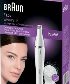 Braun Face SE810 - Epilator Met Gezichtsreinigingsborstel -Philips winkel 550x802