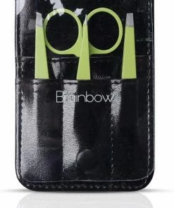 Schoonheidswinkel Wenkbrauw Epileer Set | Pincetten En Schaartje In Etui | Tweezer & Schaar Set