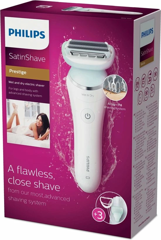 Philips SatinShave Prestige BRL160/00 - Ladyshave 10 Philips SatinShave Prestige BRL160/00 - Ladyshave - Afbeelding 10
