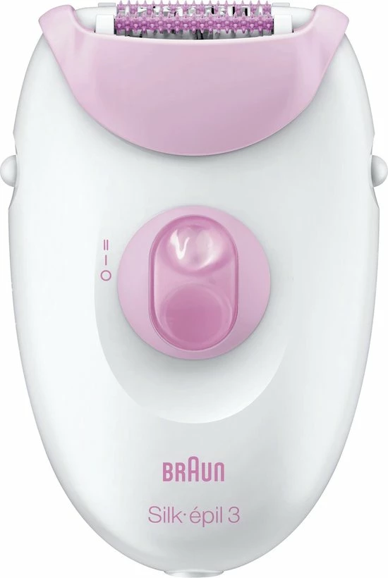 Braun Epilator Silk Epil 3 3270 - Roze 1 Braun Epilator Silk Epil 3 3270 - Roze