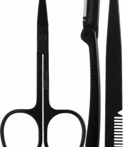 Pincet Epileer 3 Delige Set|Schaar|Epileer|Pincet|Cabantis|Zwart